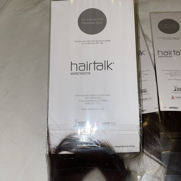 HAIRTALK Extensions Practice Synthetic Hair - Picture 5 of 5
